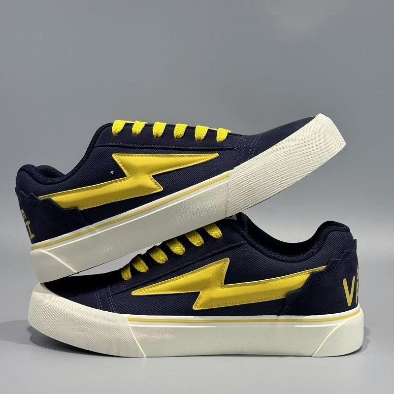 Damen Sneaker Sportlich Elastisch Schnürsenkel - BerlinGlamour