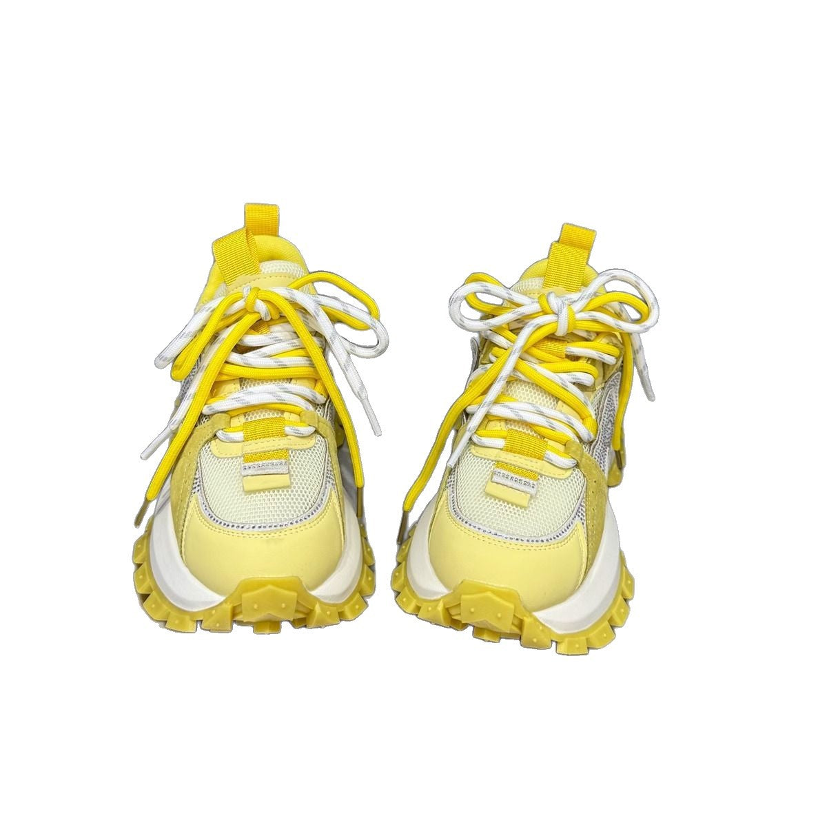Damen Sneaker Sportlich Chunky Plattform Atmungsaktiv