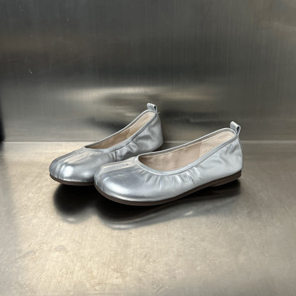 Damen Ballerinas Leicht Bequem Gummizug - BerlinGlamour