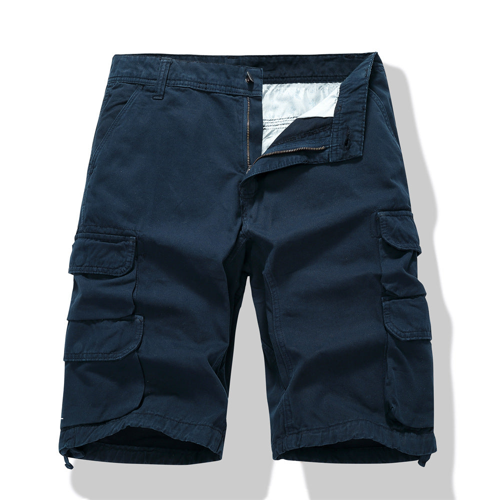 Herren Cargo Shorts Bequem atmungsaktiv mit Seitentaschen