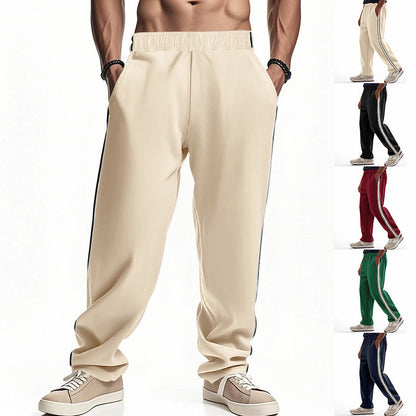 Herren Jogginghose Mit Streifen Elastisch Bequem - BerlinGlamour