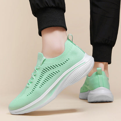 Damen Laufschuhe Atmungsaktiv Flexibel Sport Sneaker Frauen