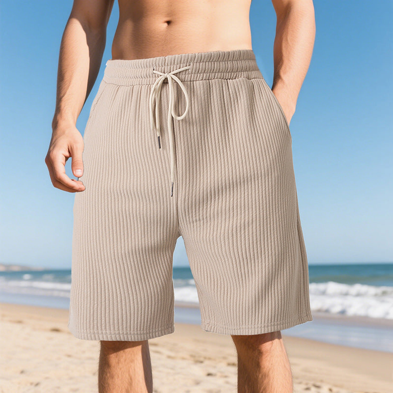 Herren Freizeithosen Elastisch Modern Mit Struktur