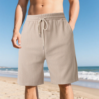 Herren Freizeithosen Elastisch Modern Mit Struktur