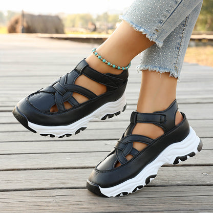 Damen Sneaker Sandalen Bequem atmungsaktiv Sommer