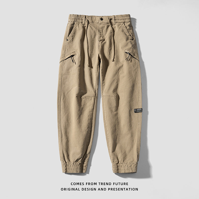 Herren Cargo-Hose Elastisch Vieltaschig Modern