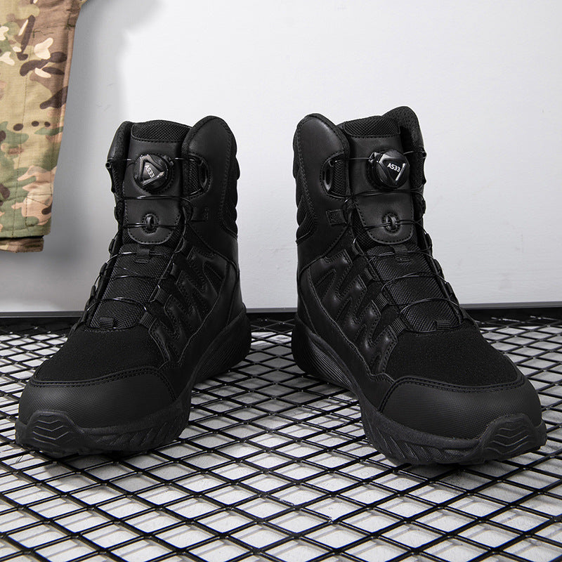 Herren Stiefel High-Tech Schnellschnürsystem Sportlich Waterproof