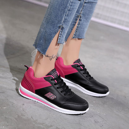 Damen Sneaker Sport Freizeit Atmungsaktiv Rutschfest - BerlinGlamour