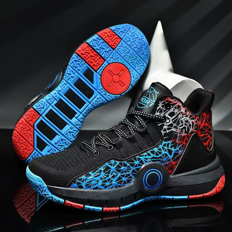 Herren Basketball Schuhe atmungsaktiv und dämpfend
