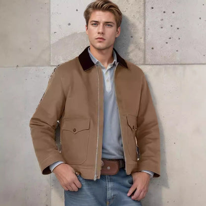 Herren Jacke Funktionsjacke Mit Taschen Modern - BerlinGlamour