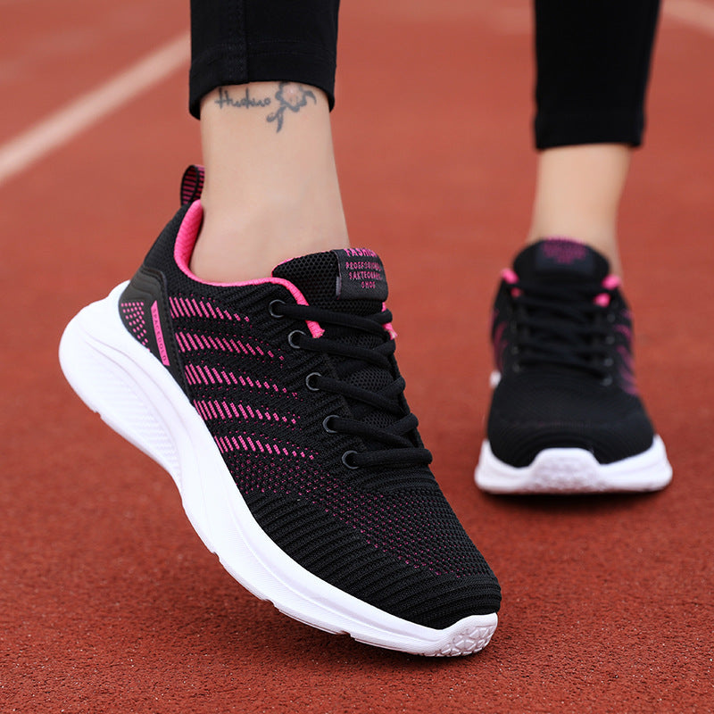 Damen Laufschuhe atmungsaktiv Leichtlaufschuhe mit Dämpfung