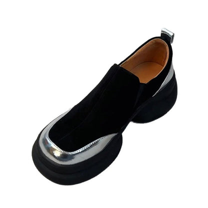 Damen Sneaker Chunky Sportlich Elastisch