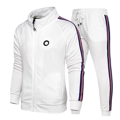 Herren Sportanzug Set atmungsaktiv mit Taschen - BerlinGlamour