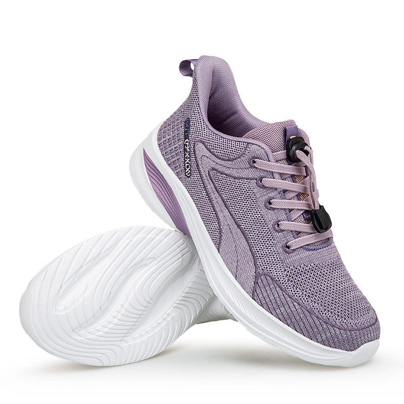 Damen Laufschuhe atmungsaktiv Schnellverschluss Moderne Sport - BerlinGlamour