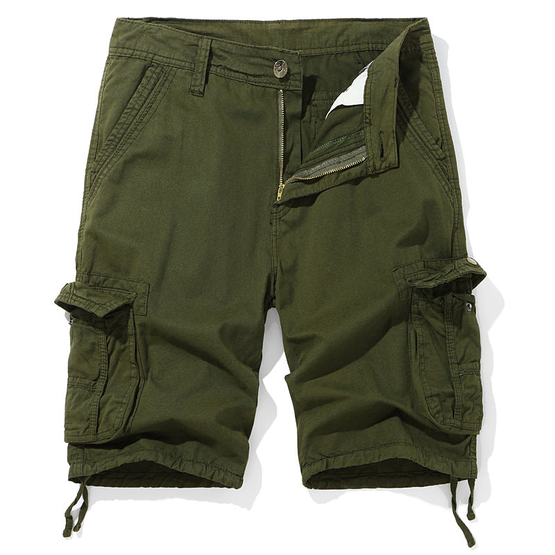 Herren Cargo Shorts Praktisch Vielfach Taschen Verstellbar