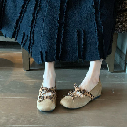Damen Mokassins Elegante Schnürschuhe Mode