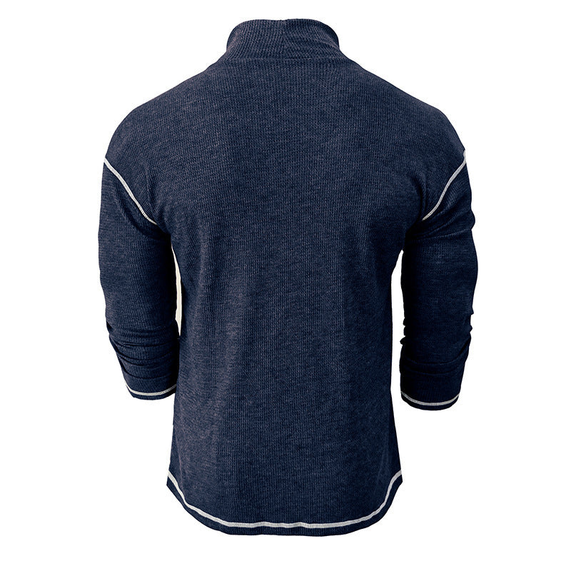 Herren Rollkragenpullover Modern Slim Fit