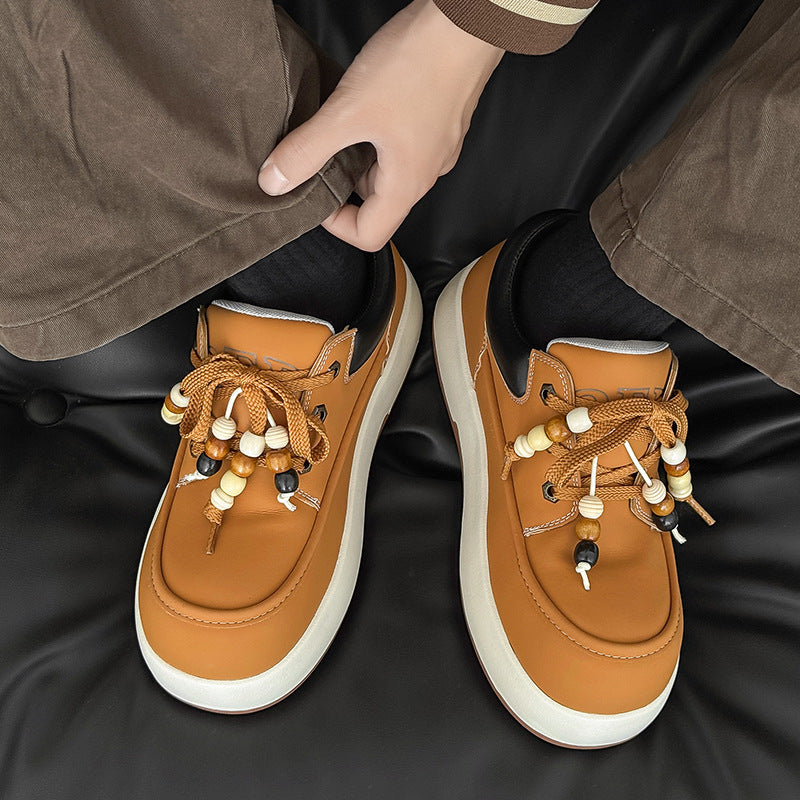 Damen Sneaker Modisch mit Ornamenten Schnürsenkeln
