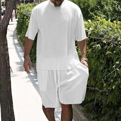 Herren Shorts Set atmungsaktiv Leicht Sommer