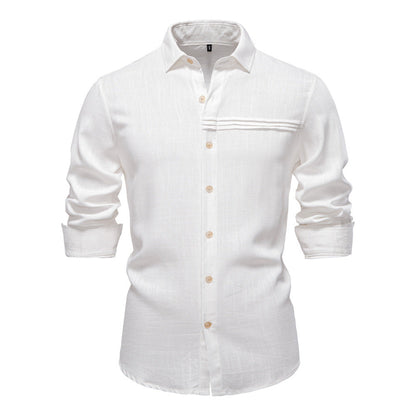 Leichte Sommerhemden Herren Modern Slim Fit