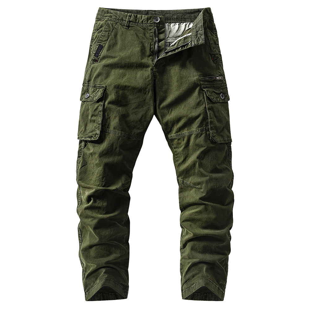 Herren Cargo-Hose Komfortable Reisehose Mit Vielen Taschen - BerlinGlamour