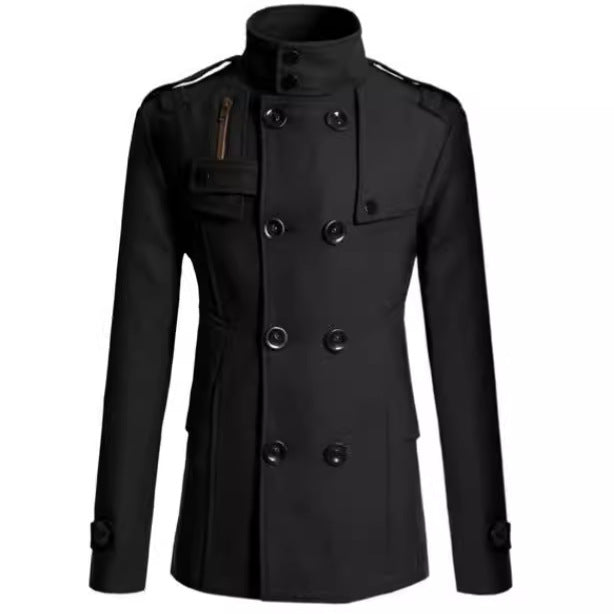 Herren Wolljacke Modern Stylish Winter