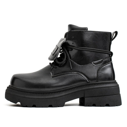 Damen Stiefel Schnürstiefel Robust Winterlich Stylisch