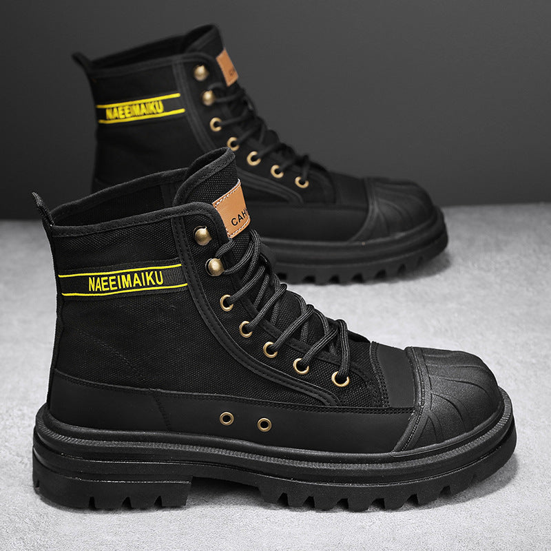 Damen Stiefel High-Top Robust Rutschfest Winter - BerlinGlamour