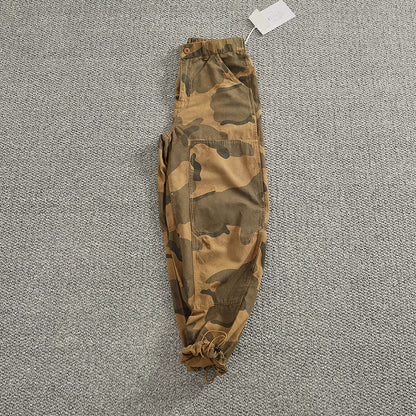 der neue Titel: Stylisches Camouflage-Design Herren Cargohose mit elastischem Bund und praktischen Taschen