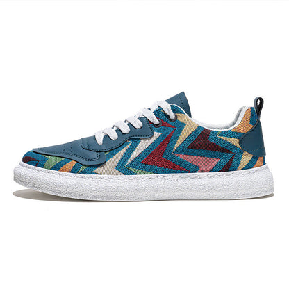Damen Sneaker Geometrisch Moderne Laufsohle Robust