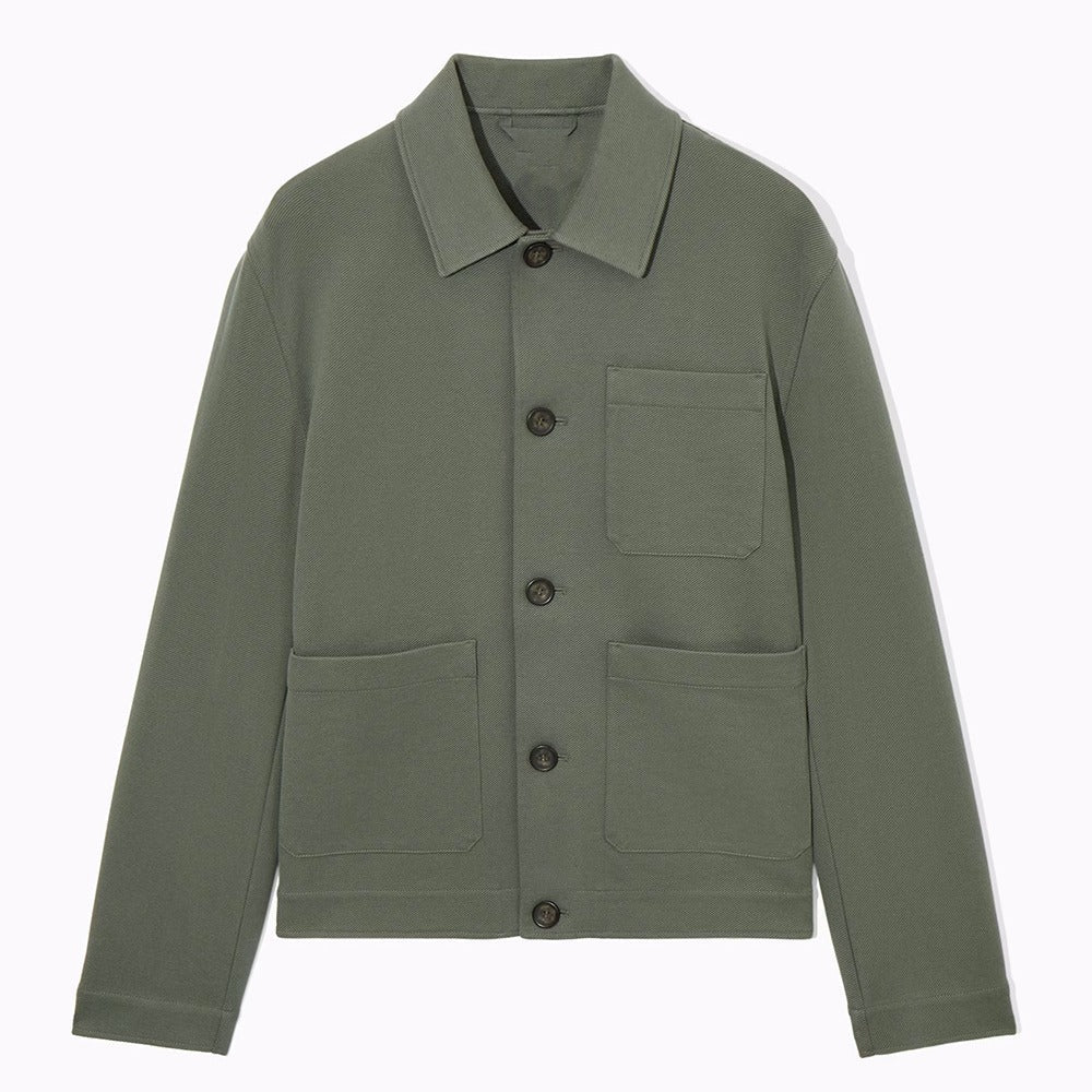 Herren Jacke Modern aufgesetzte Taschen Hochwertig