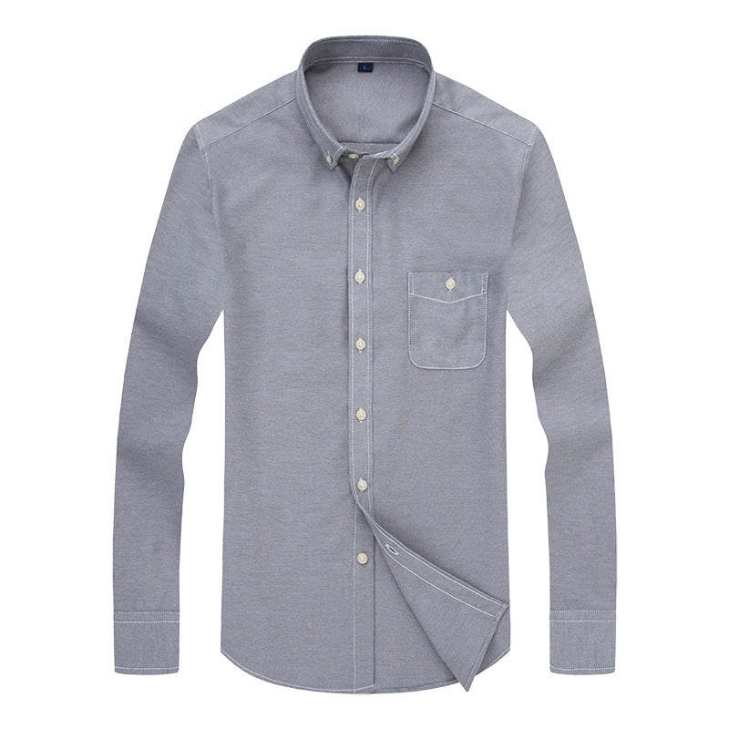 Herren Hemd Business Style Button Down Kragen