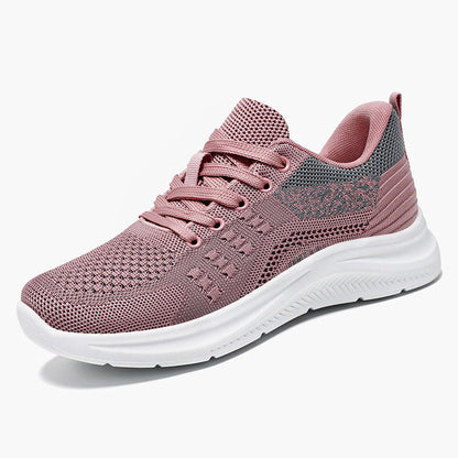 Damen Fitness-Sneaker Sportlich Atmungsaktiv Mit Dämpfung