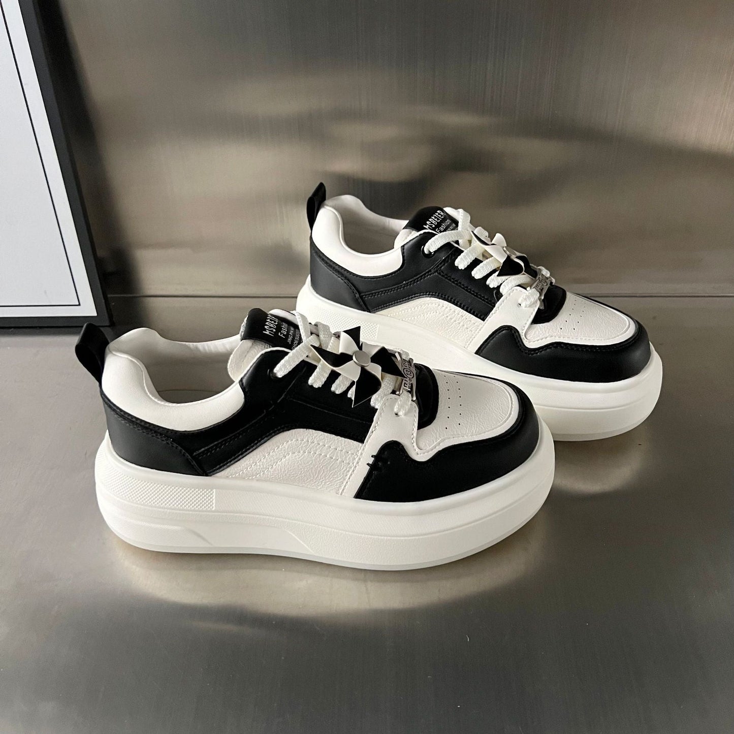 Damen Sneaker Chunky atmungsaktiv mit Plattensohle