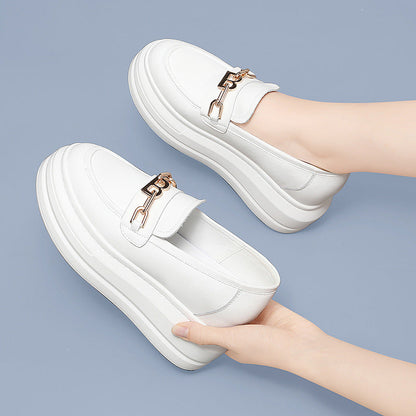 Damen Plateau Schuhe Elegant Schnalle Stiletto Höhe
