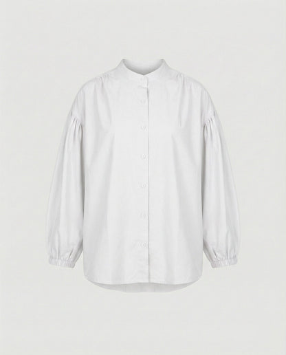 Damen Bluse Trend Ärmel Voluminös Modern