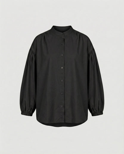 Damen Bluse Trend Ärmel Voluminös Modern