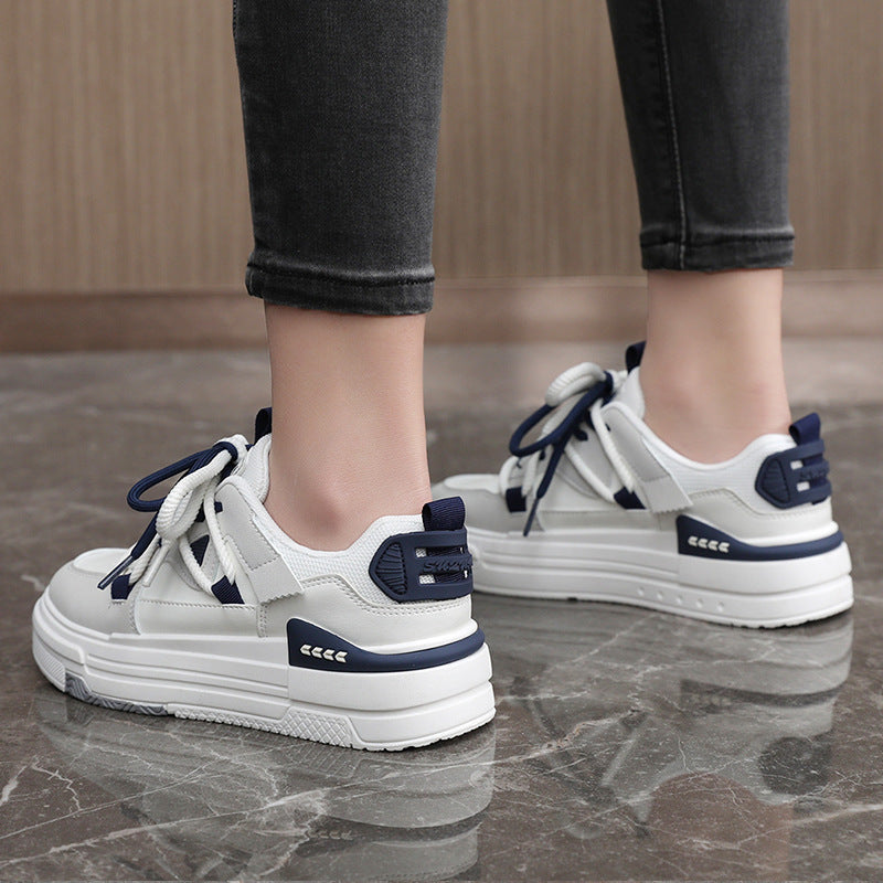 Damen Sneaker Sportlich Chunky Weich mit Dämpfungssystem