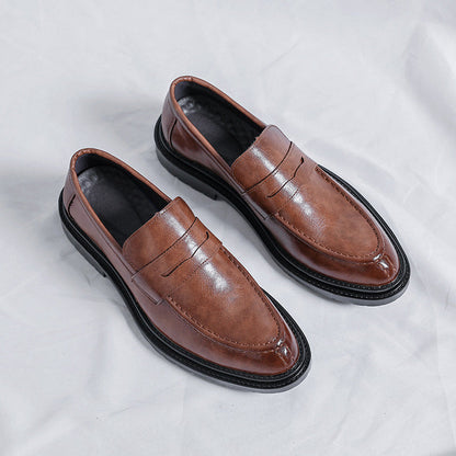 Damen Lederslipper Rutschfest Elegante Schuhe