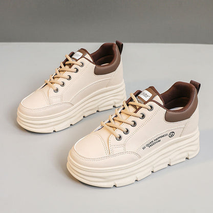 Damen Sneaker PlattformSchuhe Bequem Ergonomisch