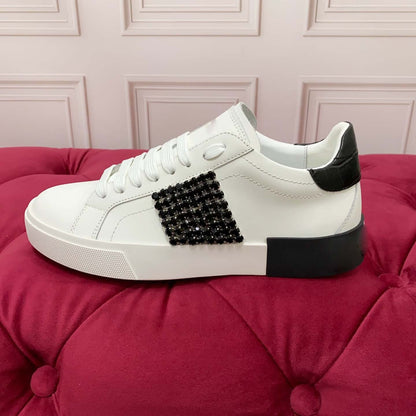 Damen Sneaker Glitzer Schuhe Elegant Modisch