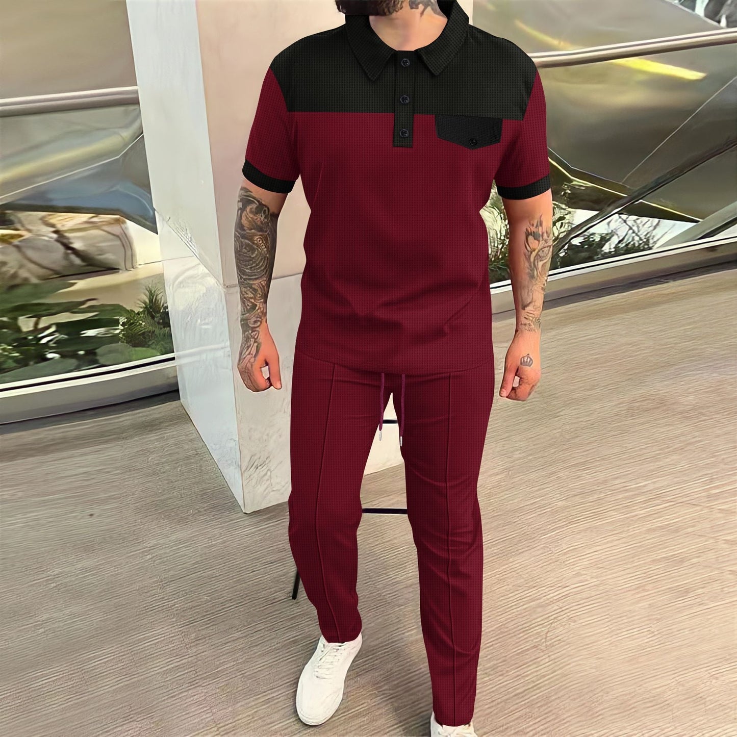 Herren Freizeitanzug Modern Trendy