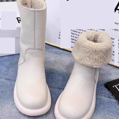 Damen Winterstiefel Warm Rutschfest Kuschelig Schnee Stiefel