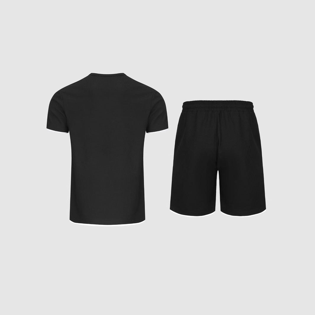 Herren Freizeit-Set Modern mit Kontrast-Details Trendy