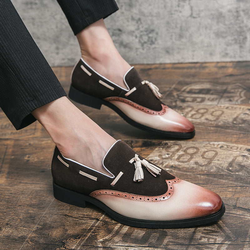 Damen Mokassins Modisch Quasten Detail Elegante Schuhe