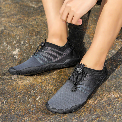 Damen Wasserschuhe Elastisch Rutschfest Sportlich