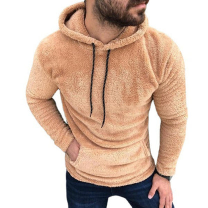 Herren Fleece Hoodie Weich Kuschelig Warm