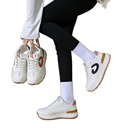 Damen Sneaker atmungsaktiv Komfort Sohle Modisch