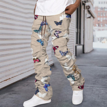 Herren Cargo-Hose Lässig mit Muster Modern