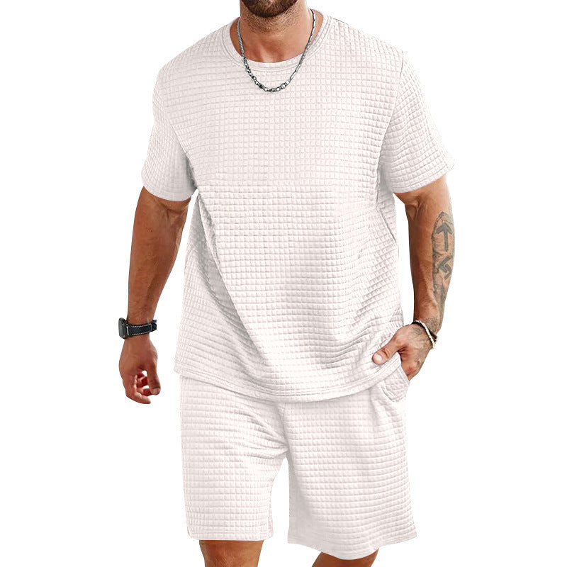 Herren T-Shirt und Shorts Set Baumwolle Freizeit Berlin